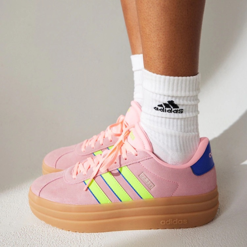 Adidas Women's VL Court Bold Platform Sneaker 7 1/2